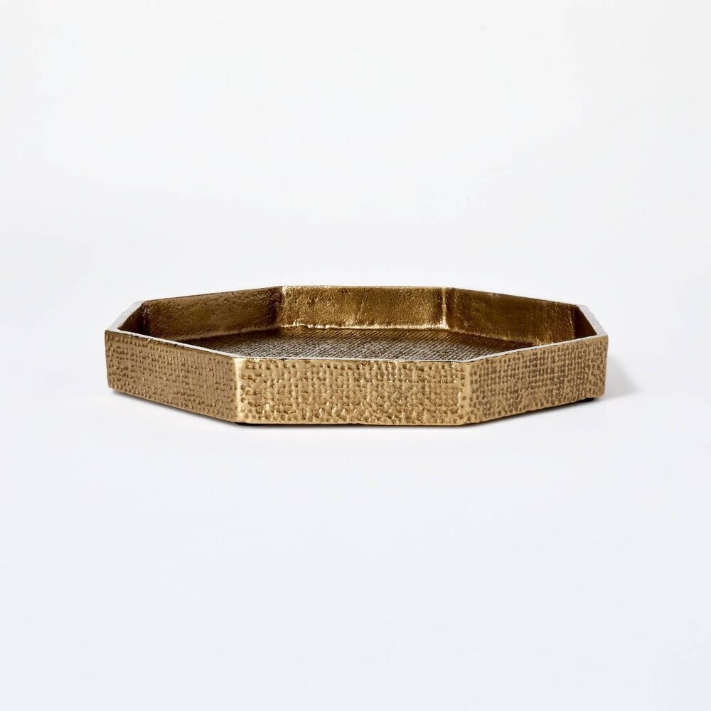 Threshold‎ Studio McGee Small Brass Tray  - Target 2022